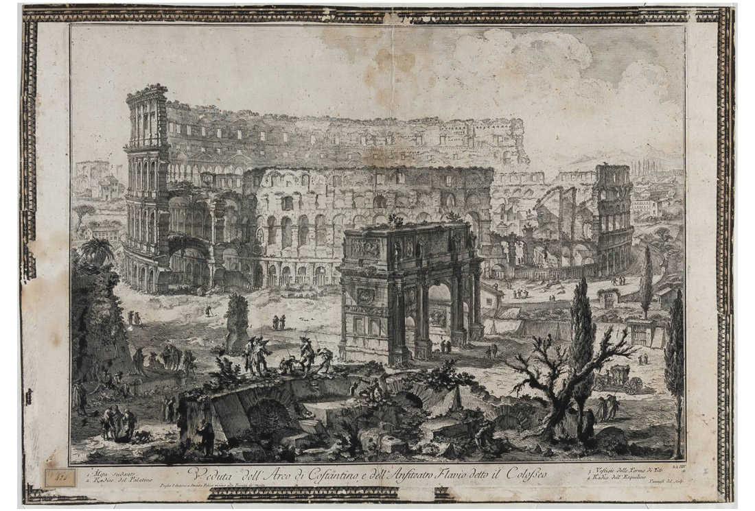  Veduta Arco di Costantino e Colosseo 