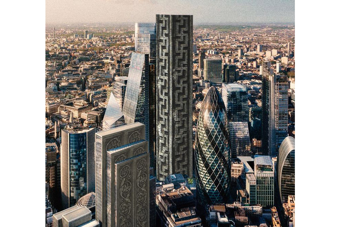 ATTINÀ LUCA, Grattacieli di Londra