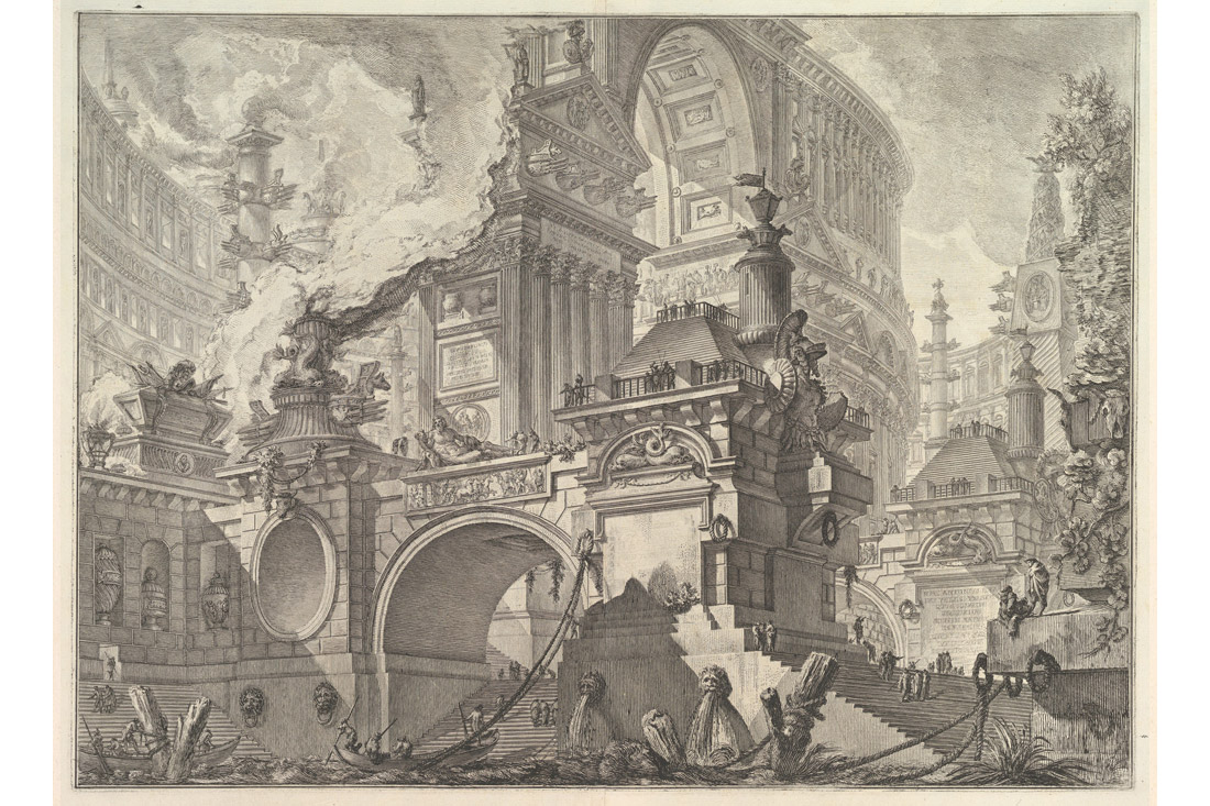 G.B. Piranesi, Opere Varie I, Ampio Magnifico Porto, 1750